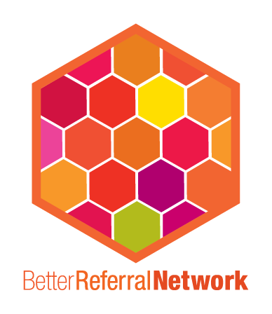 Better Referral Network logo design