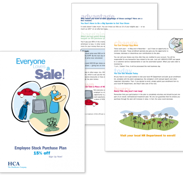 HCA Healthcare Brochure Design