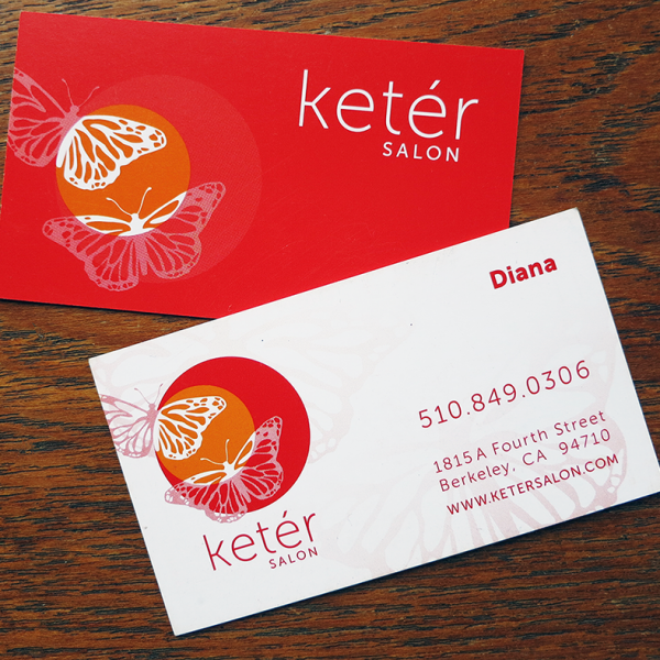 Keter Salon | Business Card Design