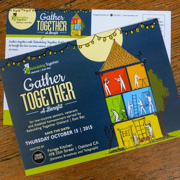 Gather Together | Postcard Design