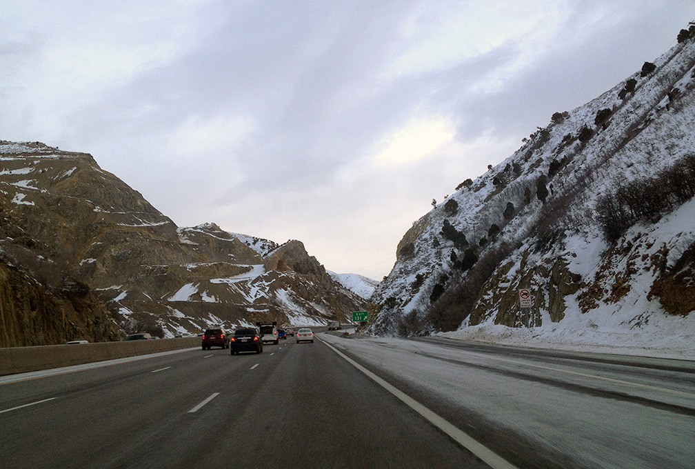 The Drive from Salt Lake to Brush Creek Ranch